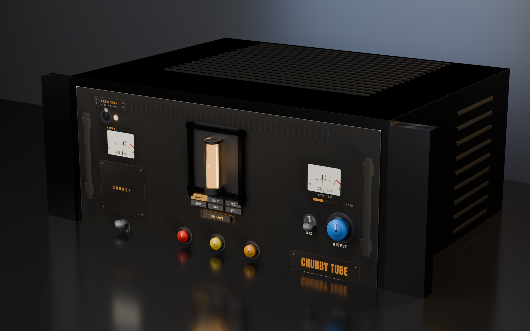 Chubby Tube — tube saturation hardware